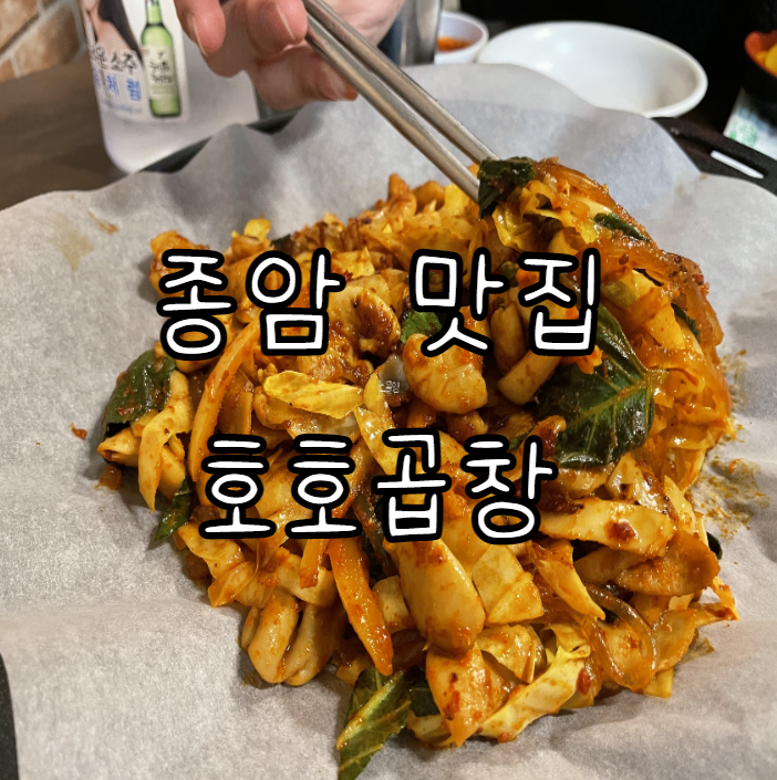 종암 맛집) 10년 단골 호호곱창 종암동에서 모르면 간첩