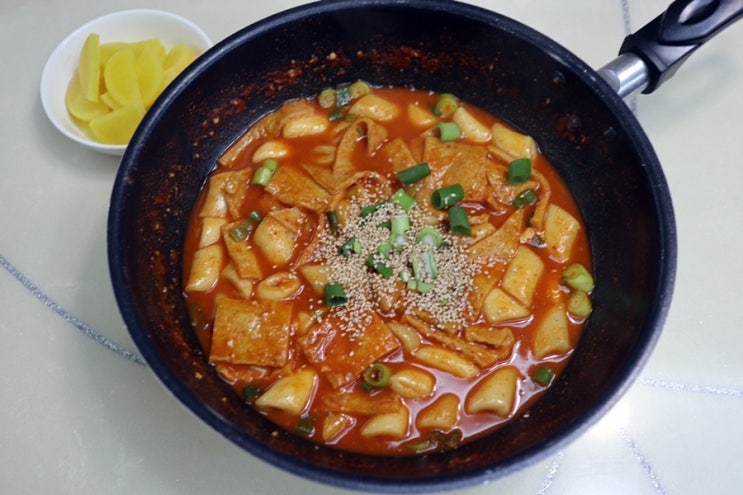  떡볶이소스 레드푸드소스 간편분말로 즉석떡볶이 뚝딱 만들기