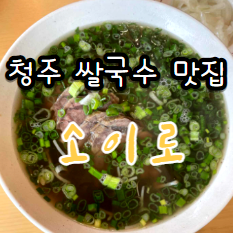  청주 시내 인스타감성 쌀국수맛집 소이로