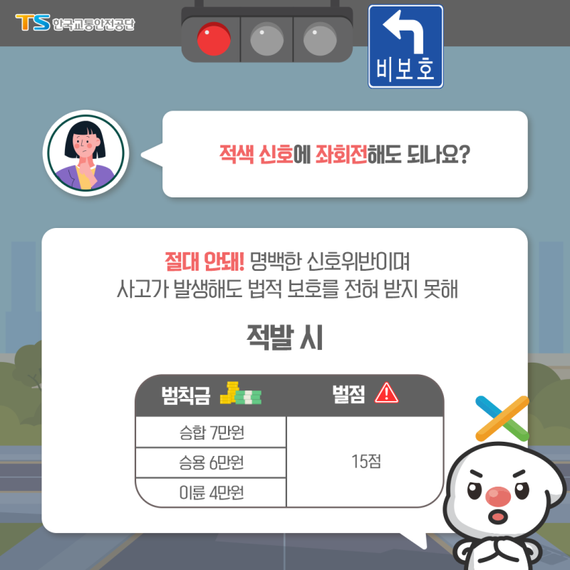 비보호 좌회전 빨간불에 해도 될까? 비보호 좌회전 운행 수칙 : 네이버 블로그