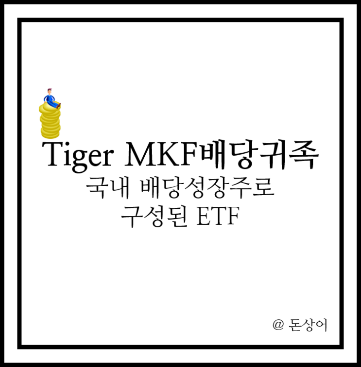  Tiger MKF배당귀족 분석, 국내 배당 귀족주들에 투자하는 ETF