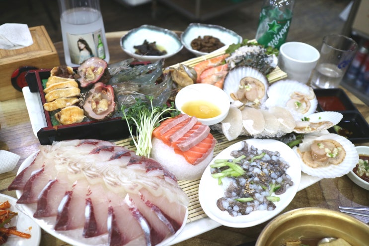  발산 단체모임 광어포차 스페셜 겨울엔 횟집이지