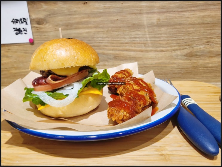 통영맛집추천/ 색다른 버거를 원한다면 [동피랑 이교네]