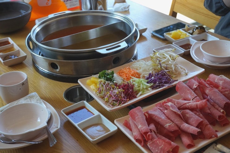  구시청맛집 샤브향 마지막으로 죽까지 캬~