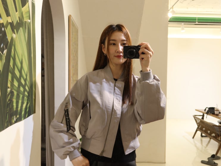  HACIE 하시 크롭 봄버 자켓! 여자 가을 스트릿패션 코디 힙해