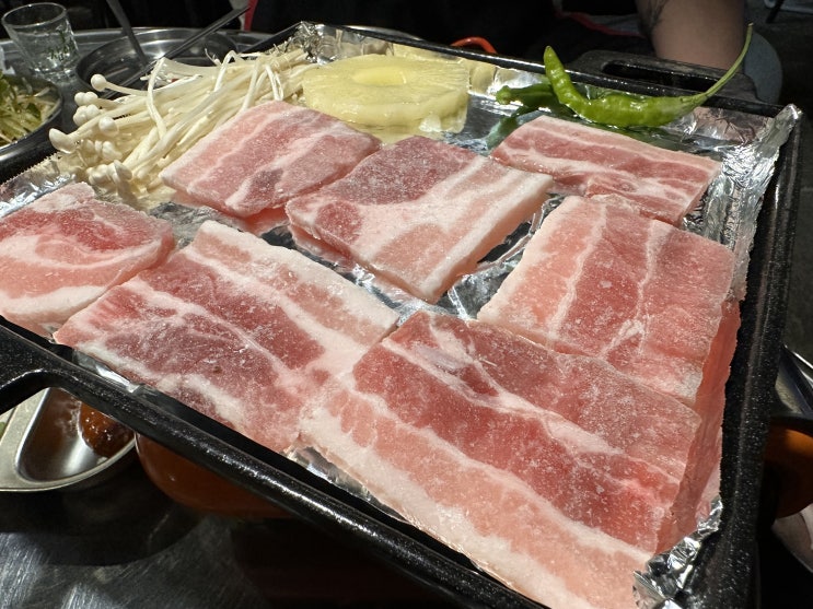  영등포 냉삼 영포마차  영등포역 가성비 맛집: 서울/영등포