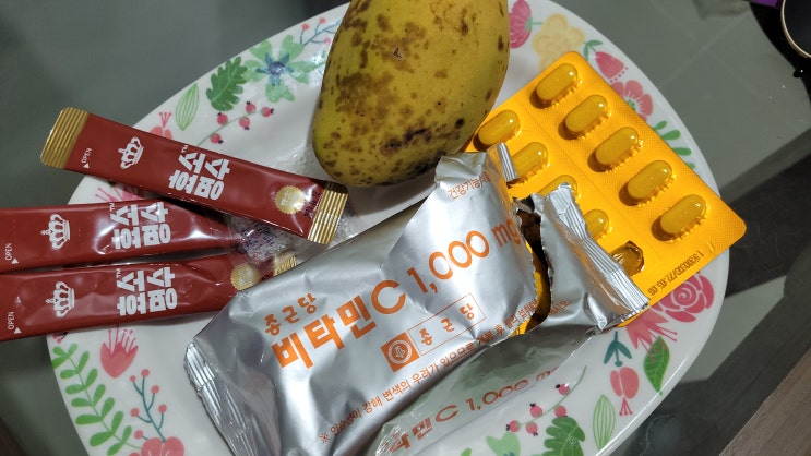  해외여행 영양제 챙겨온것 종근당 비타민C와 가성비 효소추천