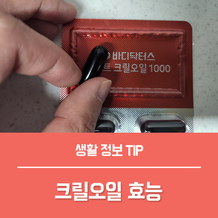  오메가3 풍부한 크릴오일 효능 BEST8, WCS 인지질 성분 식약처 확인