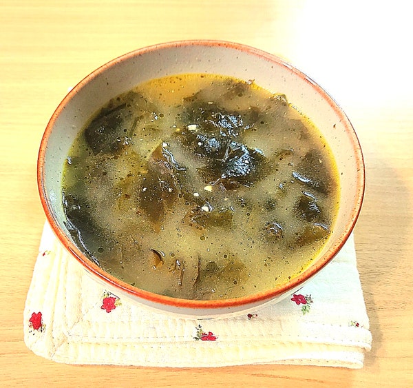  [들깨 미역국 레시피]  고기 없는 미역국, 미역 효능. 맛있는 미역국