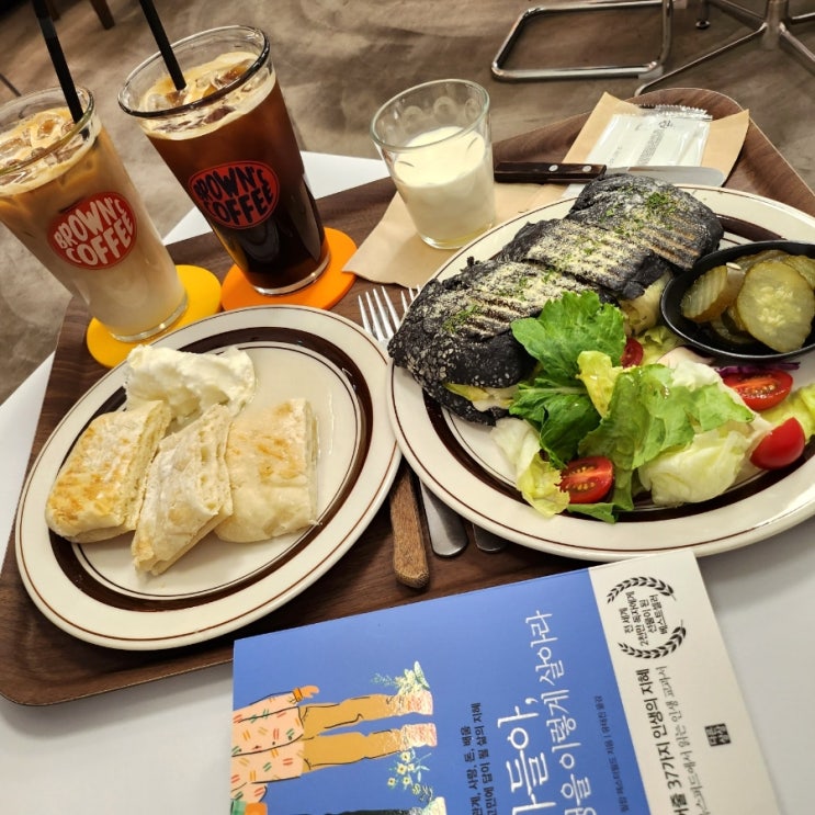  우장산역 카페 브라운씨2 파니니 카이막 맛집 (애견동반가능)