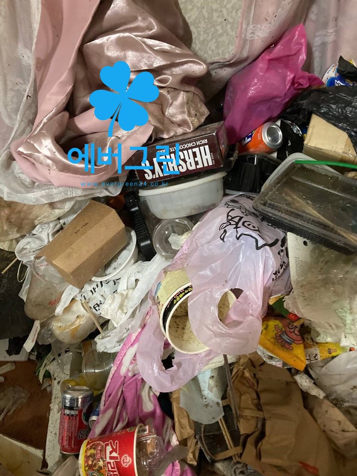 인천 부천 부평 쓰레기집청소 특수청소 에버그린