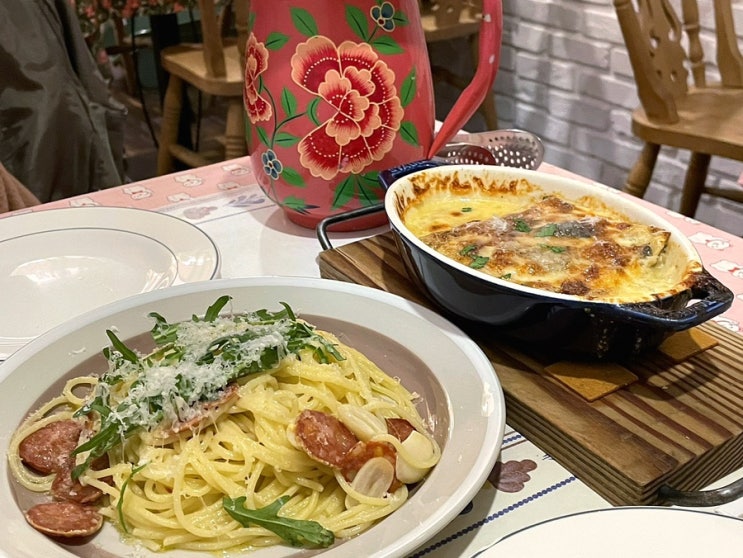  이대 파스타 라자냐 분위기 맛집 - 비아37 