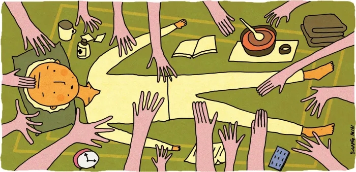간호사, 간병인, 요양보호사, 그리고 나, 보호자 간호사, 간병인, 요양보호사, 그리고 나, 보호자
