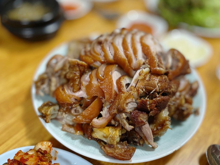  먹자골목 근처의 가성비 시장 족발 / 잠실새내 새마을시장 공씨네 족발 보쌈
