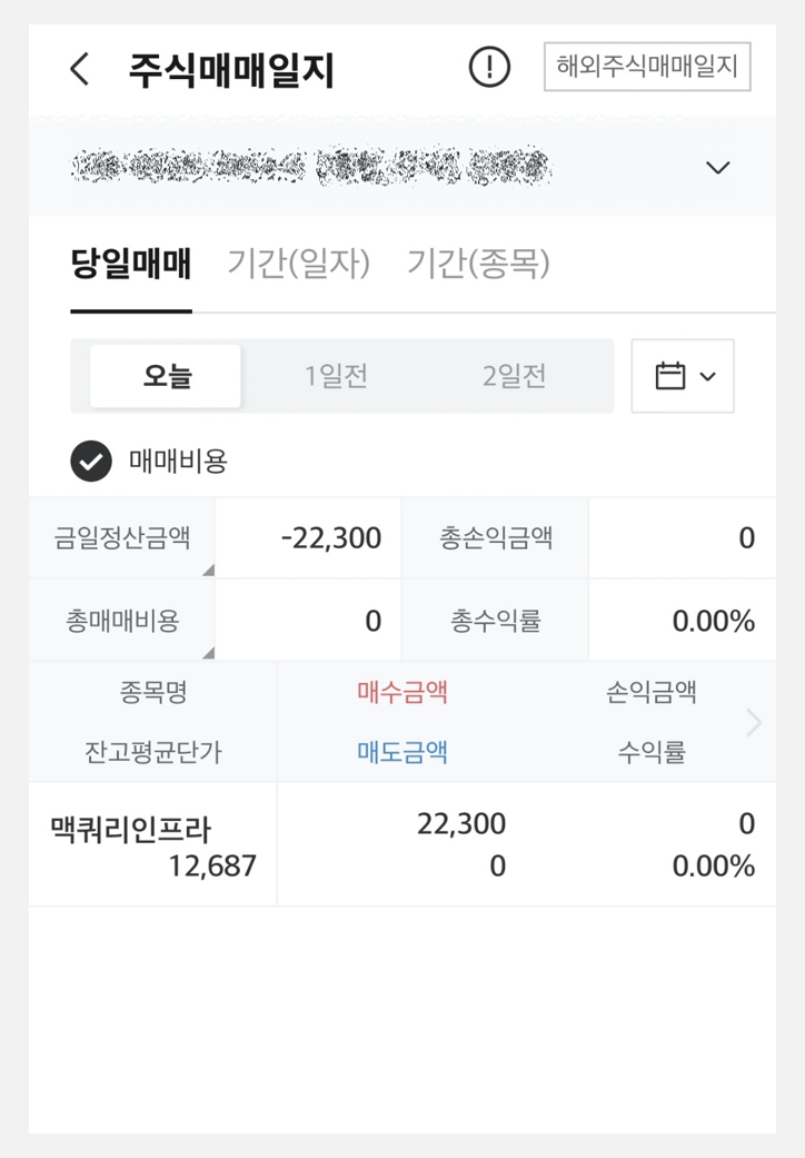 연중 최저가 기록한 맥쿼리인프라, 저는 매수했습니다