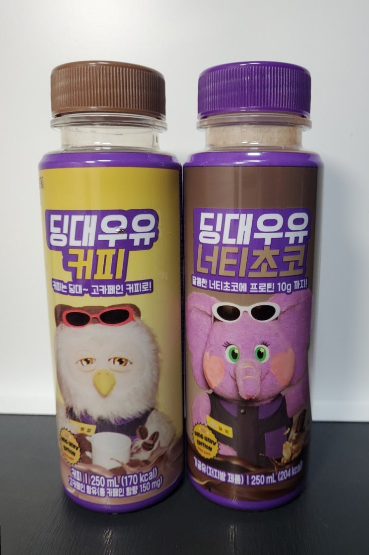  CU 딩대 커피우유, 초코우유 리뷰 + 행사 정보
