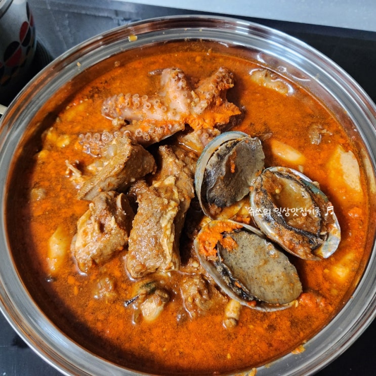  내돈내산/ 제주도맛집, 제주옥만이네 해물갈비찜이 밀키트로!