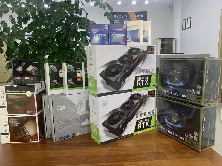  목포 모 기관에서 의뢰한 i7 12700K RTX 3090Ti 조립컴퓨터