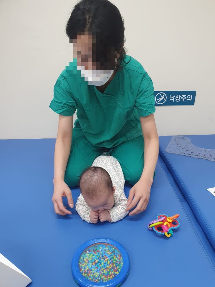  4개월 아기 사경/ 서울아산병원 재활치료