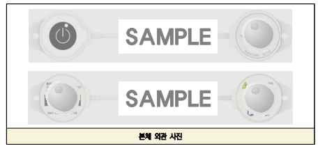  심전계 (내장형 S/W) - 제품명과 형상 및 구조