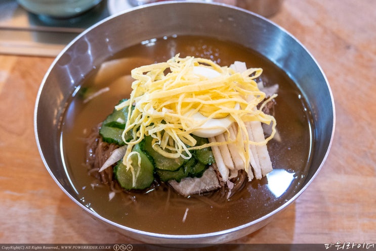  사천시 맛집 - 원산면옥에서 물냉면과 만두를 먹고 왔습니다. 사천공항 인근 맛집 원산면옥