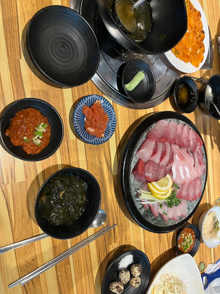  방어회 한사바리했어요!!