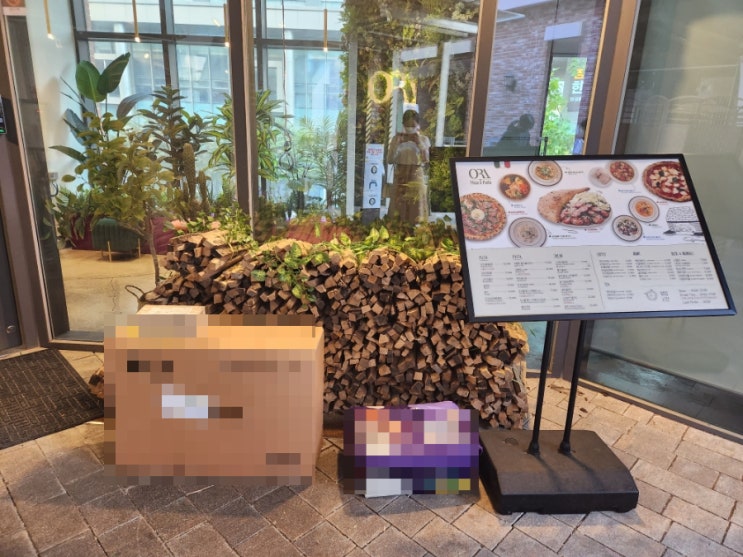  인천 송도오라 화덕피자(내돈내산 후기)