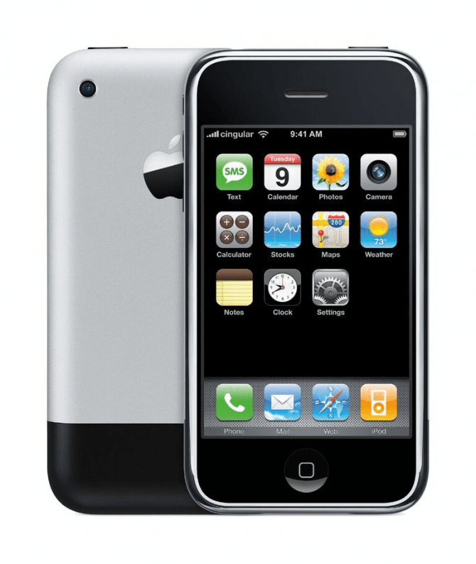  미국의 글로벌 IT기업 애플(Apple) 의 아이폰(iPhone) 디자인 변천사
