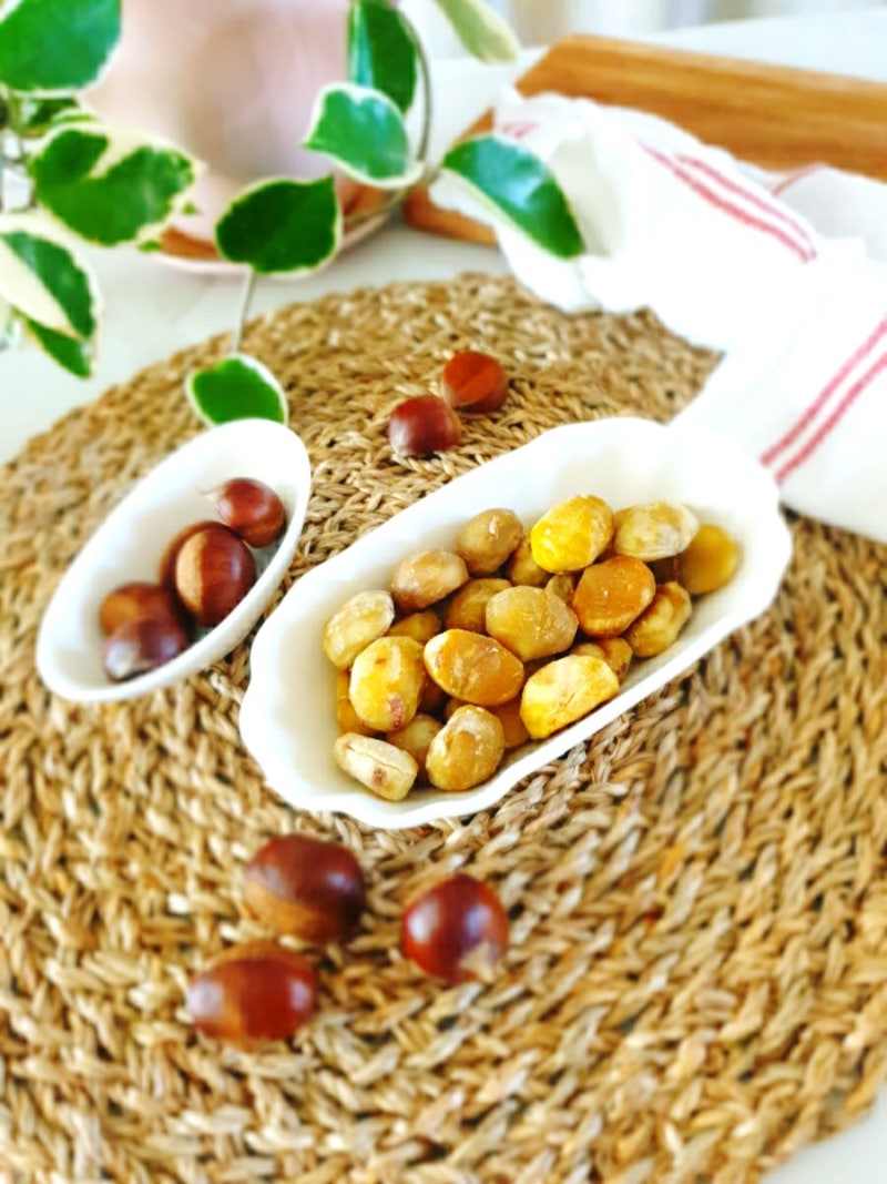 밤 삶는법 밤 찌는법 에어프라이어군밤 시간 맛 밤 칼집내기 밤 껍질까기 비교