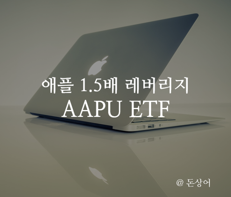  AAPU 분석, 세계 시총 1위 기업 애플에 1.5배로 투자하는 ETF