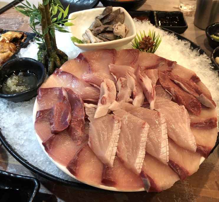  제주도 함덕 다퍼주는횟집 대방어 먹은 후기