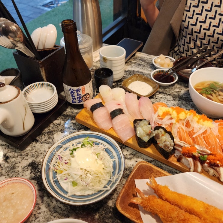  [보정동 카페거리 초밥] 죽전역, 보정역 맛집 추천 '스시율' 커플세트 후기