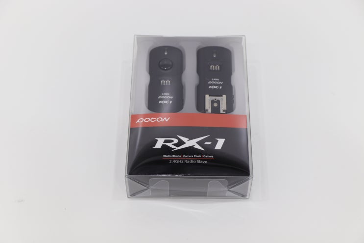  스튜디오 촬영을 위한 카메라 무선동조기 사용방법 (포멕스 RX-1)
