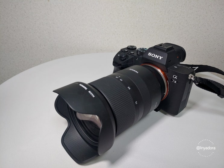  소니 a7m3 탐론2875 최애템
