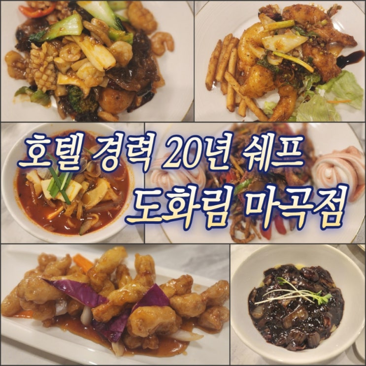  [마곡역 맛집] 특1급호텔 20년 경력 쉐프의 중국집 《도화림》 런치세트