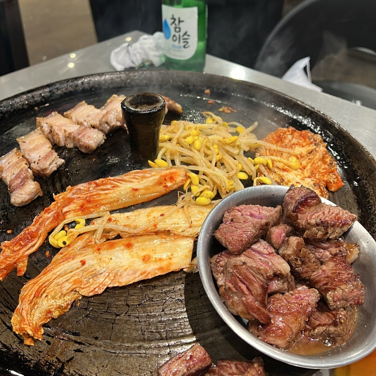 [동대구역맛집] 최애 솥뚜껑 삼겹살 맛집 "목구멍" 대구신세계점 방문후기!!
