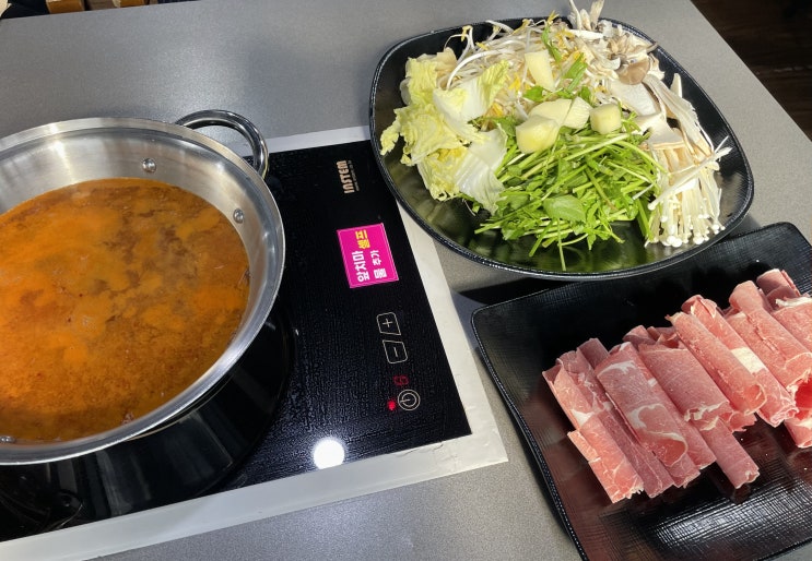  인하대 맛집 , 인하대 샤브샤브 : 큰손샤브샤브 , 얼큰한 육수 , 볶음밥 칼국수 까지 가성비 좋은 맛집