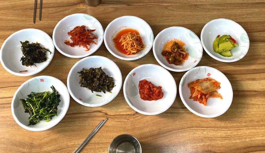 옥미정산채정식 사진 2