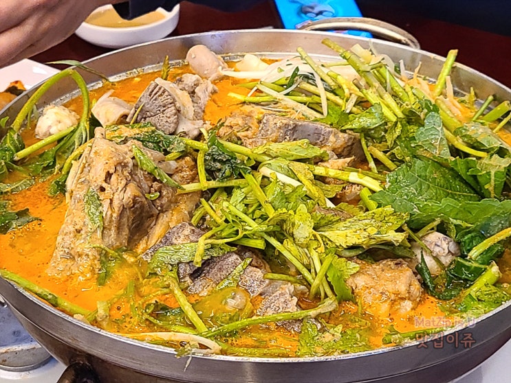  인천 송도 감자탕맛집 본대가 본점, 샌트럴파크 산책후 맛있는 점심후기