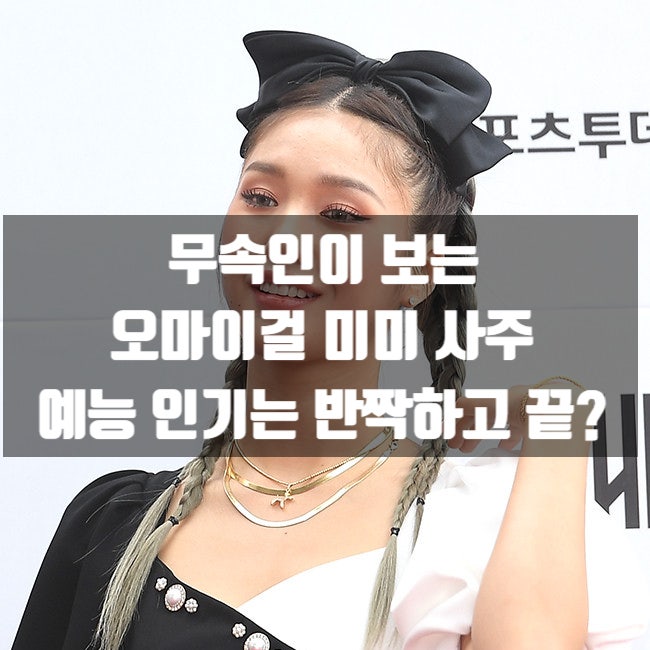 오마이걸 미미 사주, 전참시와 지구오락실 예능 인기 반짝일까?