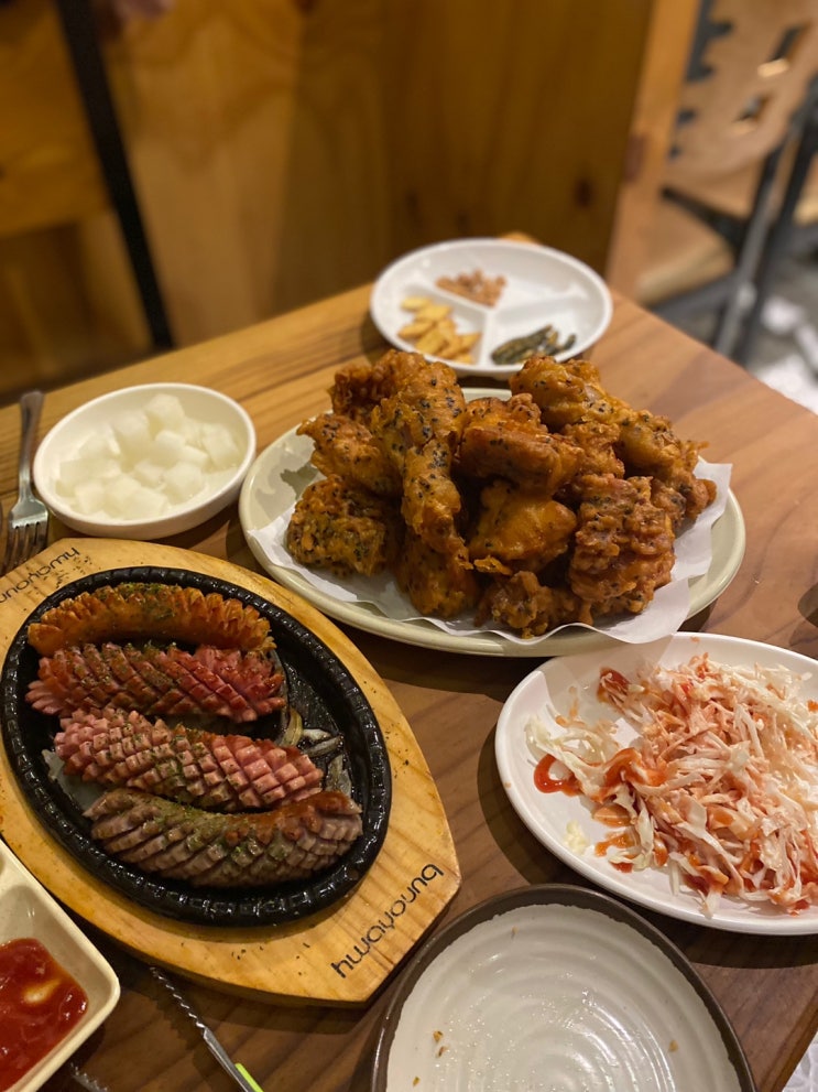  10/21 모현동 술집:) 안주 맛에, 술 자니 비어~~ / 익산 모현동 가맥 추천 / 왁자지껄 정겨운 분위기