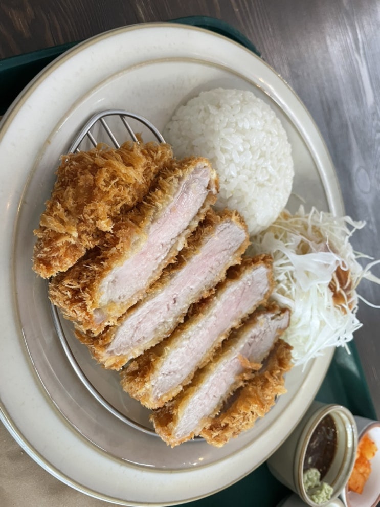  [마쿠에] 군자역 바삭바삭 돈카츠 맛집 혼밥하기 딱 좋아