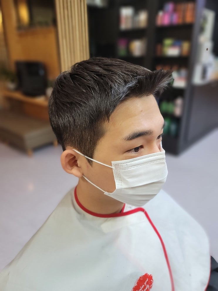  오산남자머리 리호뷰티헤어 아이비리그컷