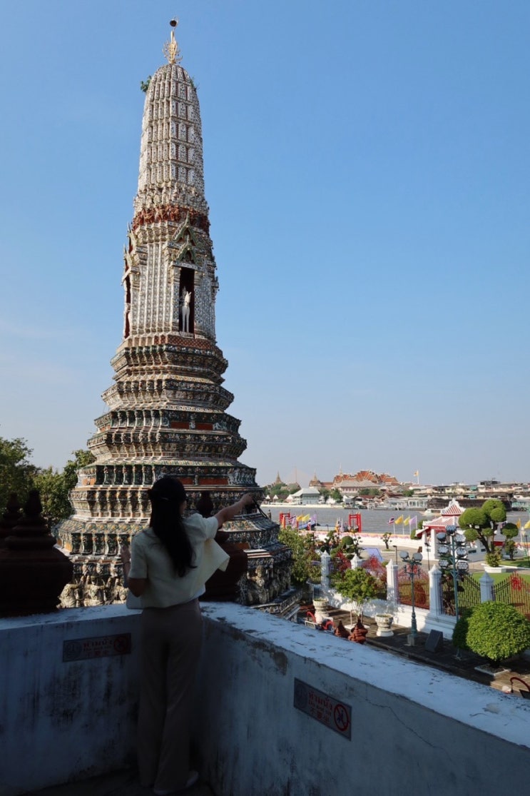  왓아룬(Wat Arun) 입장부터 루프탑까지