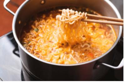  라면 칼로리 줄이기