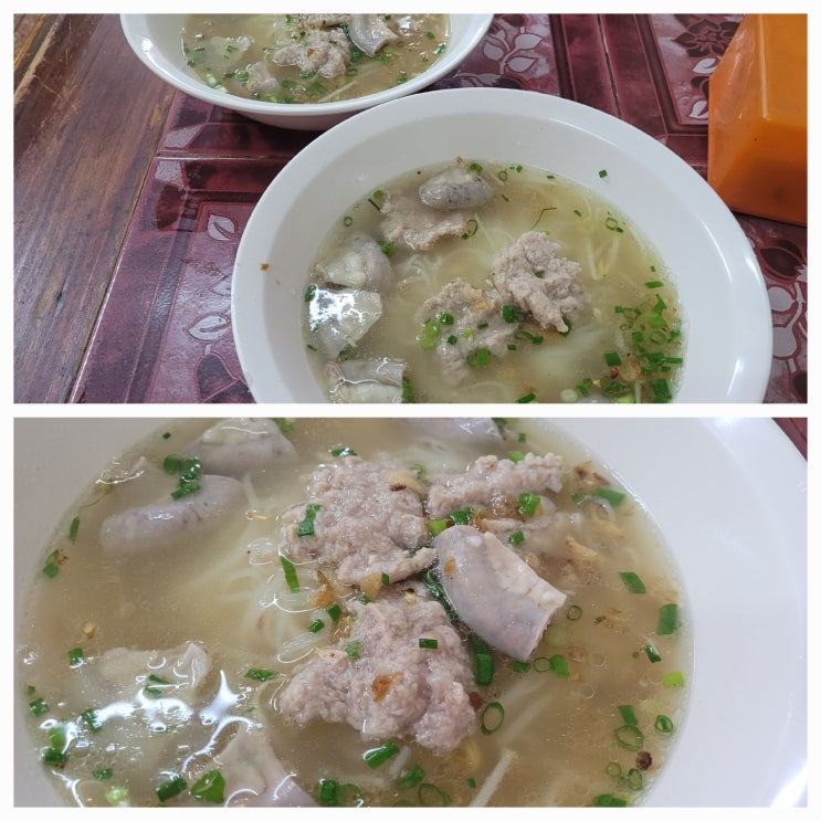  치앙마이 현지인맛집 곱창국수 치앙마이나이트바자 근처 맛집