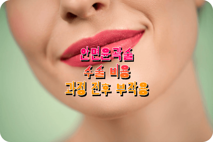  안면윤곽술 수술 비용 가격 및 전후 부작용 안면거상술 잘하는 병원)