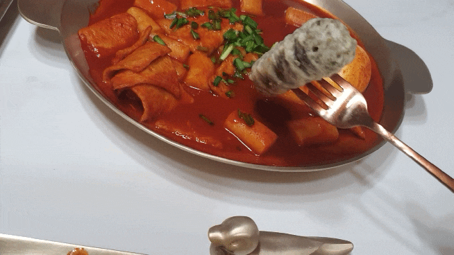  금미옥 쌀 떡볶이 ️ 깻잎 김말이