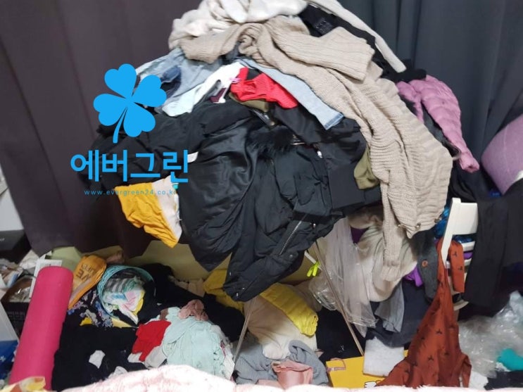 쓰레기집청소 동두천 포천 정리도우미 사례