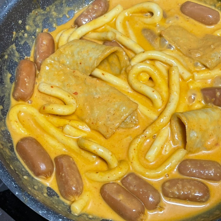  바타타식탁 마라로제떡볶이 밀키트!